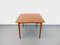 Vintage Scandinavian Square Dining Table in Teak with Extension, 1960s, Image 1