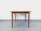 Vintage Scandinavian Square Dining Table in Teak with Extension, 1960s 4