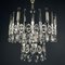 Mid-Century Classic Glass Chandelier by Gaetano Sciolari, Italy, 1970s 4