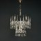 Mid-Century Classic Glass Chandelier by Gaetano Sciolari, Italy, 1970s 10