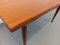 Vintage Scandinavian Dining Table in Teak with Extensions, 1960s, Image 8