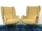 Senior Lounge Chairs attributed to Marco Zanuso, Italy, 1950s, Set of 2 5