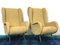 Senior Lounge Chairs attributed to Marco Zanuso, Italy, 1950s, Set of 2, Image 3