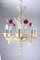 Venetian Murano Glass Chandelier, 1950s 7