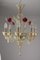 Venetian Murano Glass Chandelier, 1950s 1