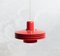 Lámpara danesa vintage Red Horn 763, Imagen 4