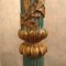 Lámpara de pie en turquesa y dorado de Chelini Firenze, años 80, Imagen 2