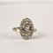 Vintage 20th Century White Gold Ring, 1890s 2