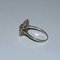 Vintage 20th Century White Gold Ring, 1890s 15