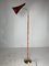 Lámpara de pie Diabolo italiana Mid-Century de bambú sintético, años 60, Imagen 12