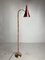 Lámpara de pie Diabolo italiana Mid-Century de bambú sintético, años 60, Imagen 1
