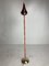 Lámpara de pie Diabolo italiana Mid-Century de bambú sintético, años 60, Imagen 10