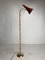 Lámpara de pie Diabolo italiana Mid-Century de bambú sintético, años 60, Imagen 2