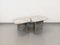 Tavolini da caffè vintage ad incastro in marmo, anni '80, set di 2, Immagine 10