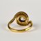 Jugendstil Ring mit Diamanten, Frankreich, 1890er 4