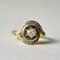Jugendstil Ring mit Diamanten, Frankreich, 1890er 14