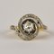 Jugendstil Ring mit Diamanten, Frankreich, 1890er 6