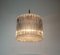 Bubble Glass Pendant Light in Clear Glass and Chrome from Limburg, 1960s 10