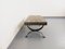 Tavolino da caffè vintage rettangolare in acciaio e ceramica, anni '60, Immagine 13