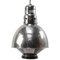 Vintage Chrome Metal Medical Pendant Light 1