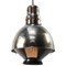 Vintage Chrome Metal Medical Pendant Light 3