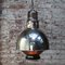 Vintage Chrome Metal Medical Pendant Light, Image 5