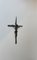 Brutalist Wall Crucifix in Iron and Brass, 1970s, Image 5
