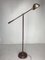 Lámpara de pie envuelta en cuero y cosido de Jacques Adnet, años 70, Imagen 1