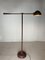 Leather Wrapped and Stitched Floor Lamp by Jacques Adnet, 1970s, Image 2