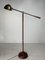 Leather Wrapped and Stitched Floor Lamp by Jacques Adnet, 1970s 9