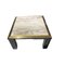 Mid-Century Iron Side Table with Marble Top, 1960s, Image 4