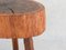 Late 20th Century Natural Live Edge Tree Slab Tripod Table, France 5