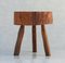 Late 20th Century Natural Live Edge Tree Slab Tripod Table, France 3