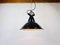 Small Factory Ceiling Lamp from VEB, GDR, 1950s 2