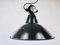 Small Factory Ceiling Lamp from VEB, GDR, 1950s, Image 9
