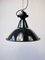 Small Factory Ceiling Lamps from VEB, GDR, 1950s, Set of 2, Image 1