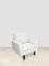 Fauteuil Vintage en Palissandre Blanc 1