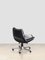 Comander Desk Chair in Black Leather 3