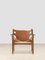 Killin Lounge Chair in Brown Leather, Image 1
