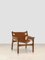 Killin Lounge Chair in Brown Leather, Image 2