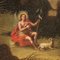 Artiste Italien, Saint Jean-Baptiste, 1730, Huile sur Toile, Encadrée 15