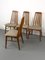 Teak Eva Chairs by Niels Koefoed for Hornslet Møbelfabrik, 1960s, Set of 4 11