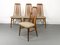 Teak Eva Chairs by Niels Koefoed for Hornslet Møbelfabrik, 1960s, Set of 4, Image 3
