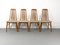 Chaises Eva en Teck par Niels Koefoed pour Hornslet Furniture Factory, 1960s, Set de 4 1