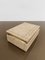 Rectangular Carved Travertine Box in the style of Fratelli Mannelli, Italy, 1970s 13