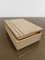 Rectangular Carved Travertine Box in the style of Fratelli Mannelli, Italy, 1970s 11