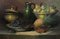 Georges Duval, Natura morta di frutta e brocca verde, Olio su tela, Immagine 1