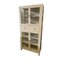Vintage Cabinet with Glass Doors and Drawers 1