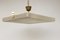 Large Mid-Century Square Recessed Lamp in Acrylic Glass and Brass, 1960s, Image 7