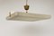 Large Mid-Century Square Recessed Lamp in Acrylic Glass and Brass, 1960s, Image 6